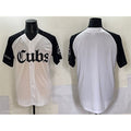 Chicago Cubs Blank White Black Tomch 'Gothic North Side Edition' Vapor Premier Limited Stitched Jersey