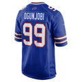 B.Bills #99 Larry Ogunjobi Royal Tomch Team Game Jersey