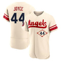 Los Angeles Angels #44 Ben Joyce Player Cream Tomch City Connect Limited ELite Home Stitched Jerseys