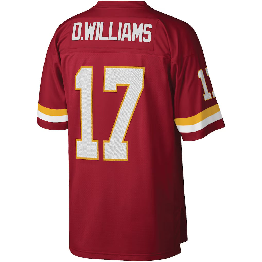 W.Football Team #17 Doug Williams Mitchell & Ness Burgundy Tomch Legacy Replica Jersey