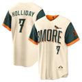 Baltimore Orioles #7 Jackson Holliday Natural Tomch 2026 City Connect Stadium Jersey