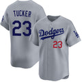Los Angeles Dodgers #23 Kyle Tucker Gray Tomch 2026 Limited Stitched Jersey