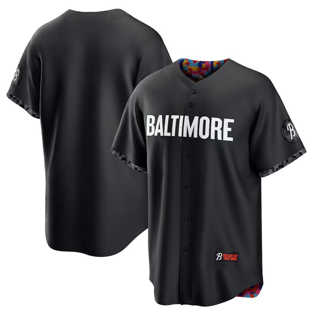 Baltimore Orioles Black Tomch City Connect Replica Jersey
