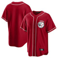 Cincinnati Reds Blank Player Red Tomch Home Game Stitched Jerseys