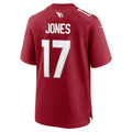 A.Cardinals #17 Zay Jones Cardinal Tomch Team Game Jersey