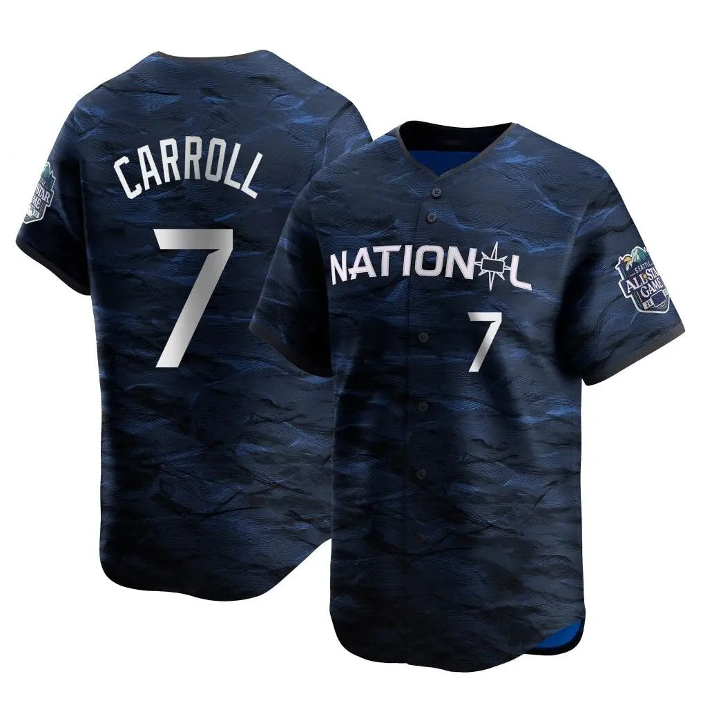 Arizona Diamondbacks #7 Corbin Carroll Player Royal Tomch Limited National League Game All-Star Stitched Jerseys