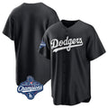 Los Angeles Dodgers Blank Player Black Tomch Pitch Fashion World Series Meet T-shirt Stitched Jerseys