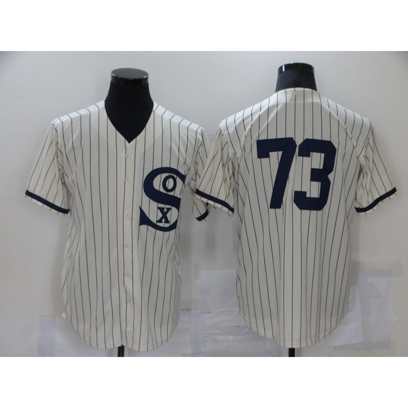 Chicago White Sox #73 Yermin Mercedes 2021 Cream Tomch Field of Dreams Cool Base Stitched Jersey