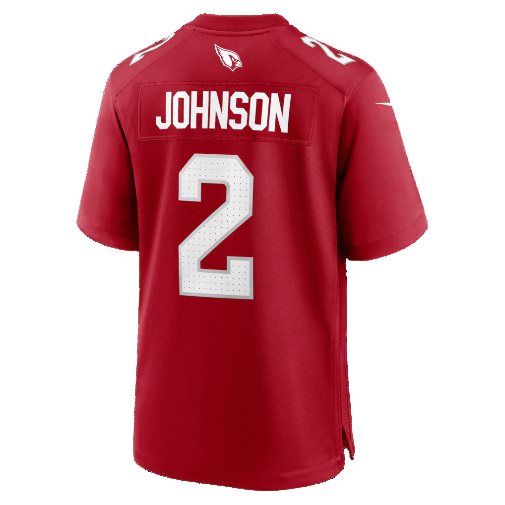 A.Cardinals #2 Will Johnson Cardinal Tomch Team Game Jersey
