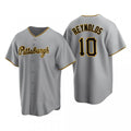 ittsburgh Pirates #10 Bryan Reynolds Gray Tomch Road Cool Base Jersey