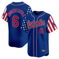 Baltimore Orioles #6 Ryan Mountcastle Player Royal Tomch Independence Day Vapor Premier Limited Home Game Stitched Jerseys