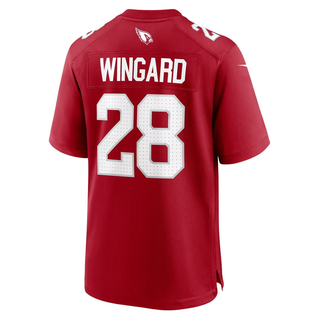 A.Cardinals #28 Andrew Wingard Cardinal Team Game Football jersey Tomch