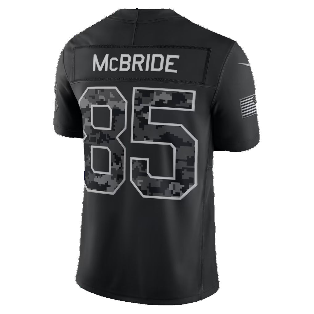 A.Cardinals #85 Trey McBride Black 2026 Salute to Service Stitched Limited Football jersey Tomch