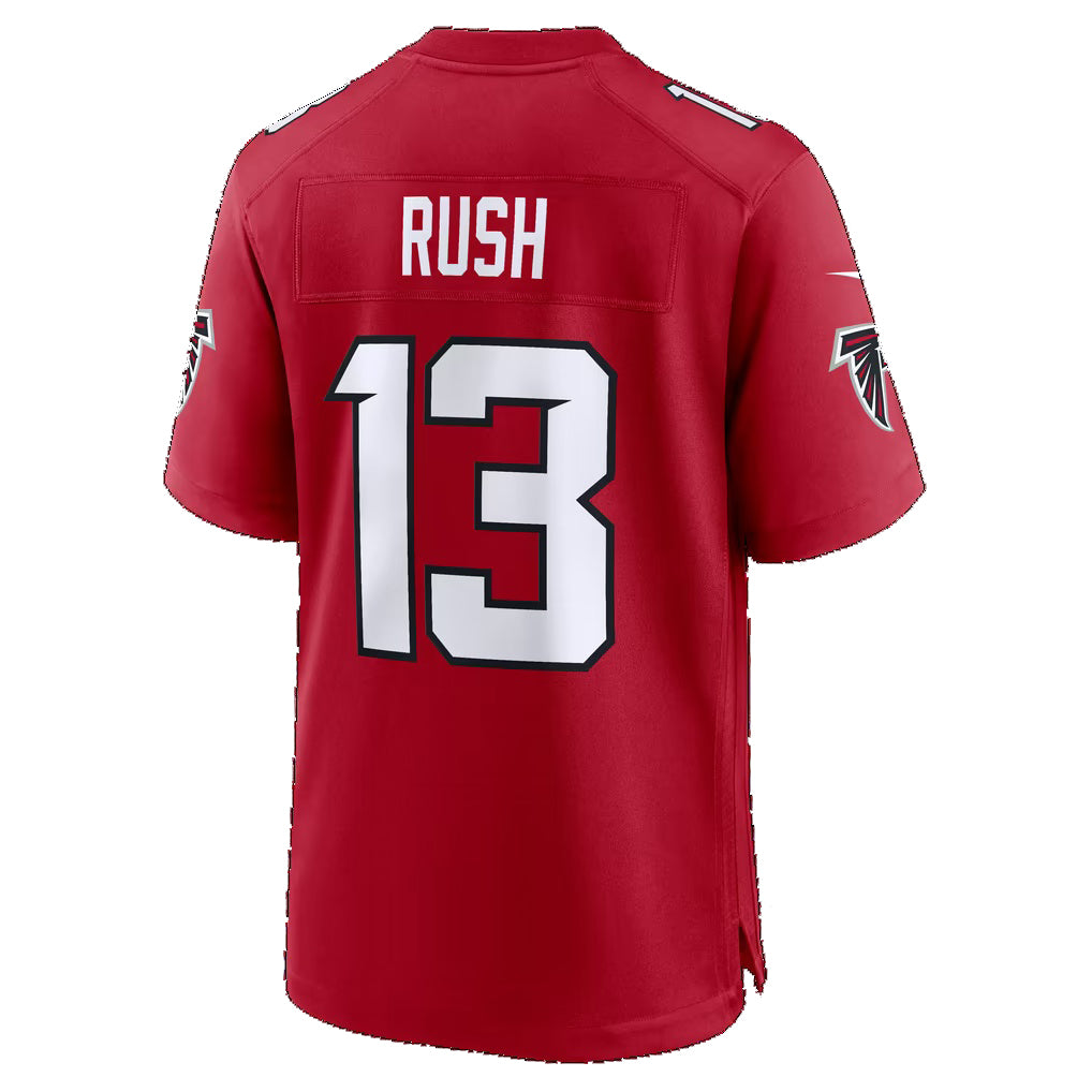 A.Falcons #13 Cooper Rush Red Team Game Football jersey Tomch
