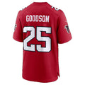 A.Falcons #25 Tyler Goodson Red Team Game Football jersey Tomch