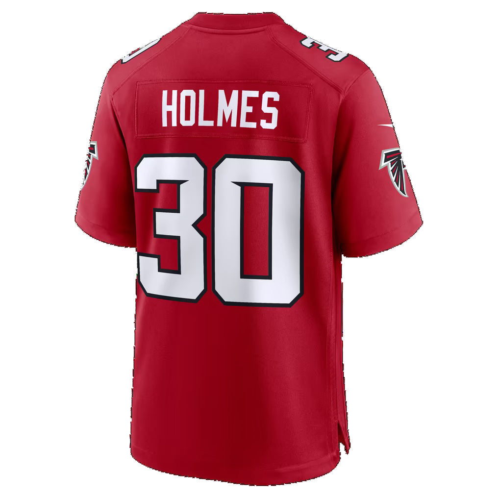 A.Falcons #30 Darnay Holmes Red Team Game Football jersey Tomch