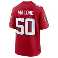 A.Falcons #50 Deangelo Malone Red Team Game Football jersey Tomch