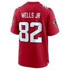 A.Falcons #82 Antwane Wells Jr. Red Team Game Football jersey Tomch