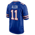 B.Bills #11 Kyle Allen Royal Team Game Football jersey Tomch