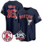 Boston Red Sox #16 Jarren Duran Navy Tomch Meow KT Vapor Limited Stitched Jersey