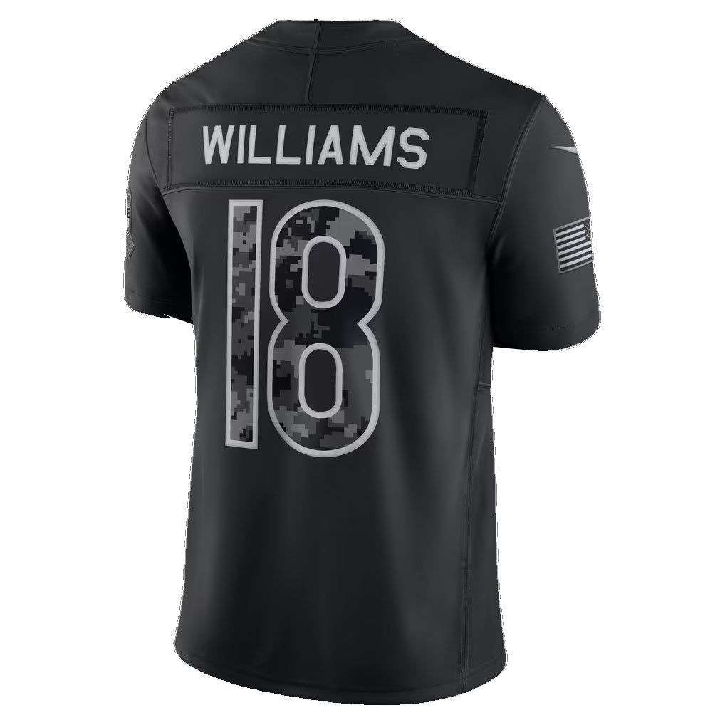 C.Bears #18 Caleb Williams Black 2026 Salute to Service Stitched Limited Football jersey Tomch