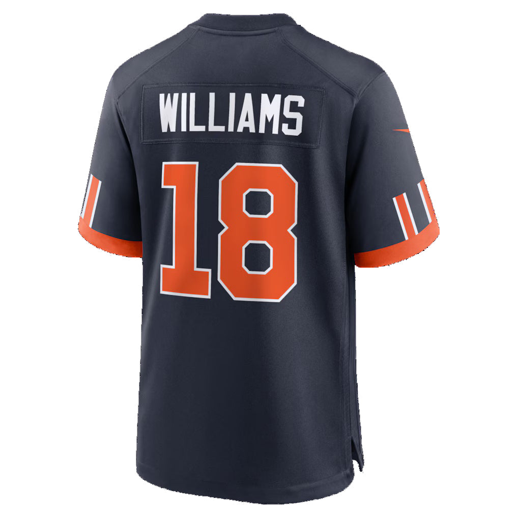 C.Bears #18 Caleb Williams Navy 2026 Rivalries Collection Game Jersey Tomch