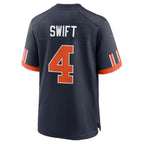 C.Bears #4 D'Andre Swift Navy 2026 Rivalries Collection Game Jersey Tomch