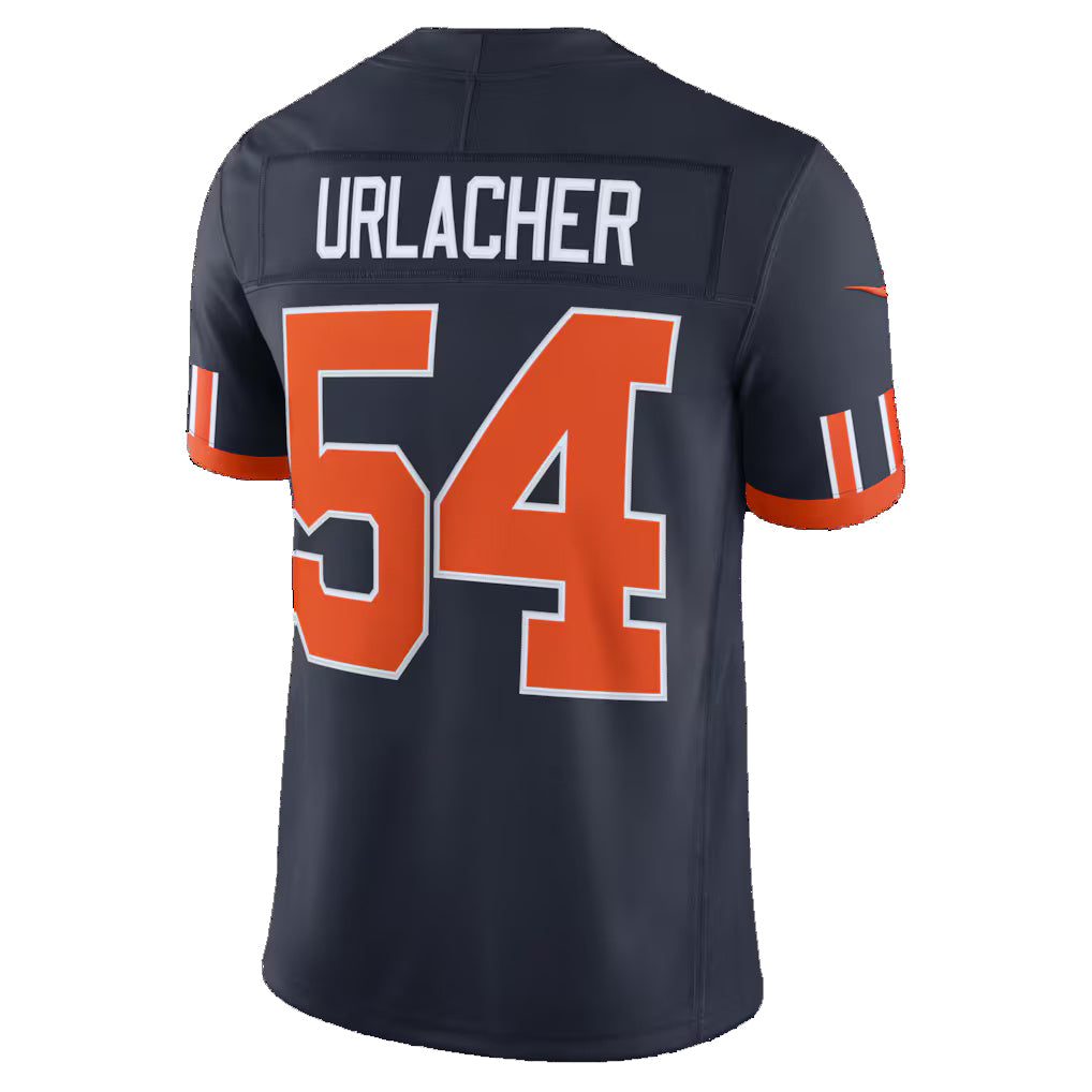 C.Bears #54 Brian Urlacher Navy 2026 Rivalries Collection Game Jersey Tomch