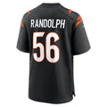 C.Bengals #56 Garmon Randolph Black Team Game Football jersey Tomch