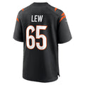 C.Bengals #65 Connor Lew Black Team Game Football jersey Tomch