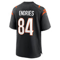 C.Bengals #84 Jack Endries Black Team Game Football jersey Tomch
