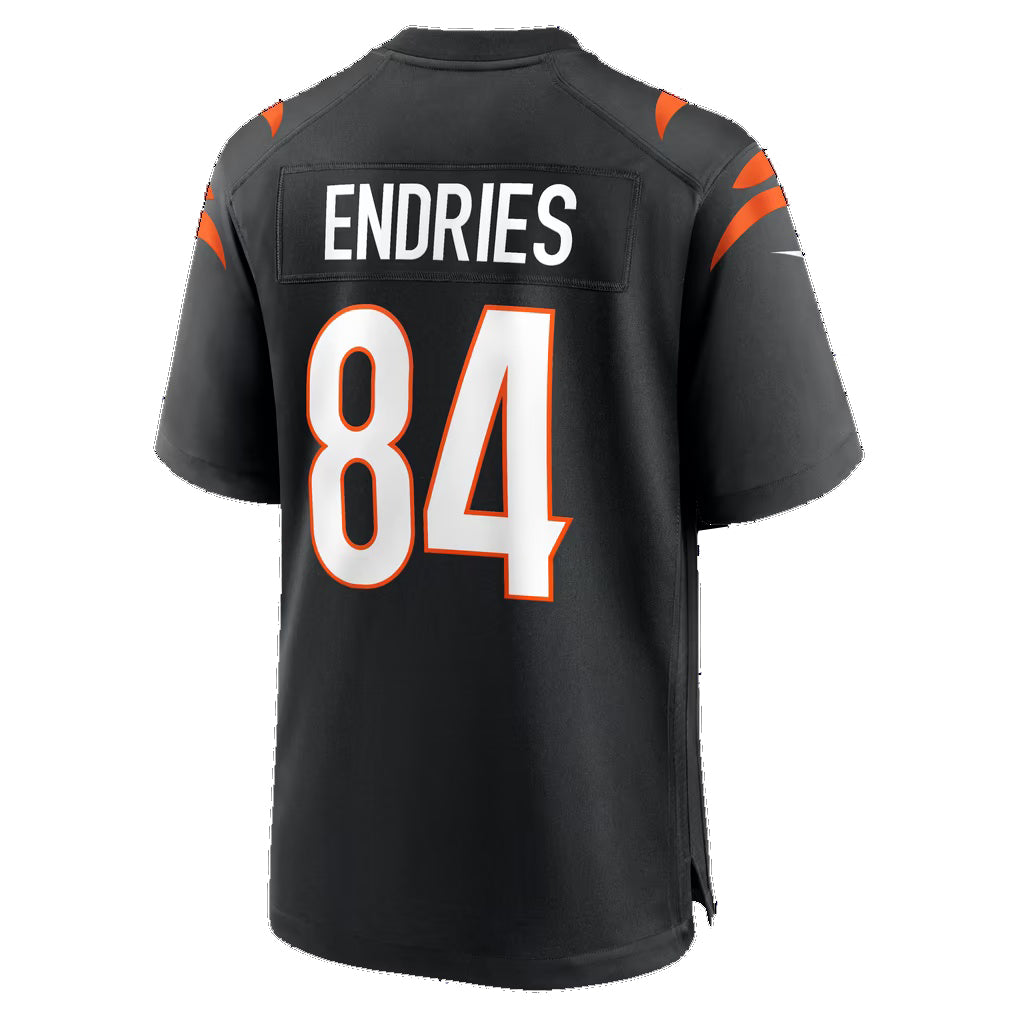 C.Bengals #84 Jack Endries Black Team Game Football jersey Tomch