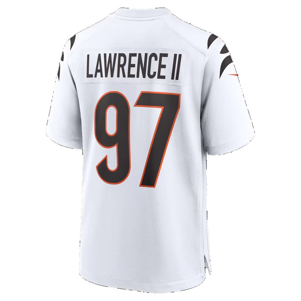 C.Bengals #97 Dexter Lawrence II White Game Football jersey Tomch