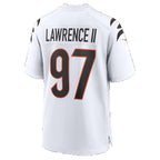 C.Bengals #97 Dexter Lawrence II White Game Football jersey Tomch