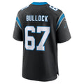 C.Panthers #67 Corey Bullock Black Team Game Football jersey Tomch