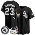 Chicago White Sox #23 Andrew Benintendi Black Tomch Meow KT Vapor Stitched Jersey