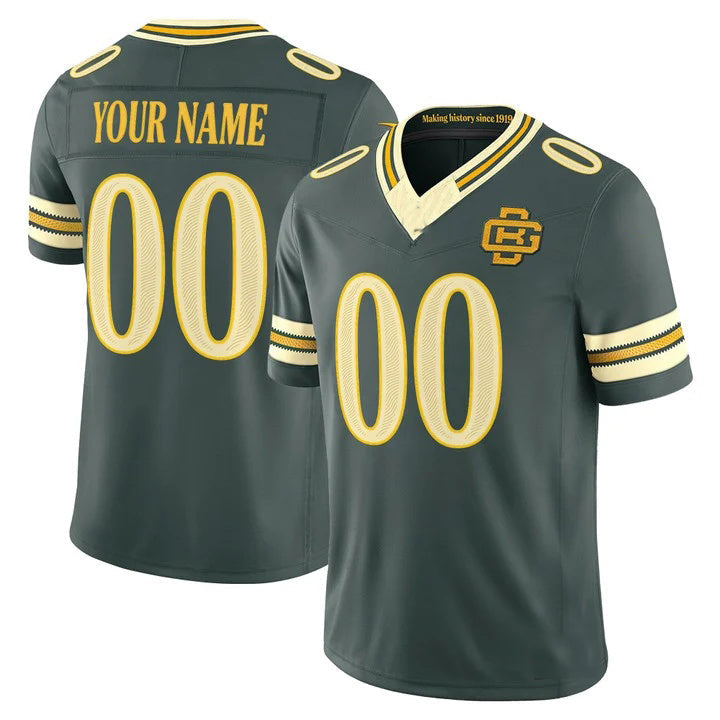 Custom GB.Packers Green 2026 Rivalries Vapor Limited Jersey Tomch - All Stitched Jersey Tomch