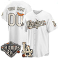 Custom Los Angeles Dodgers White Halloween 2026 Baseball jersey Tomch