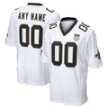 Custom NO.Saints White Tomch 60th Season Game Jersey
