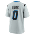 D.Lions #0 Jahmyr Gibbs Silver 2026 Rivalries Collection Game Jersey Tomch