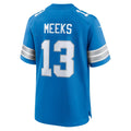 D.Lions #13 Jackson Meeks Blue Team Game Football jersey Tomch