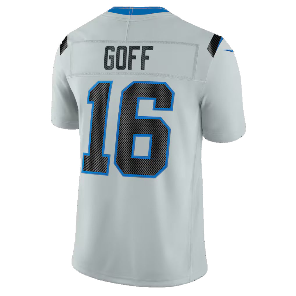 D.Lions #16 Jared Goff Silver 2026 Rivalries Collection Stitched Limited Jersey Tomch
