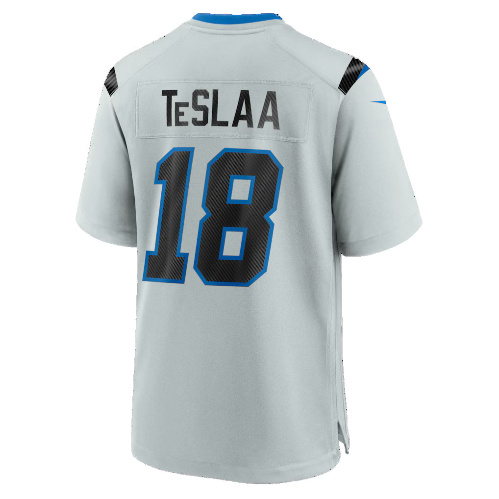D.Lions #18 Isaac TeSlaa Silver 2026 Rivalries Collection Game Jersey Tomch