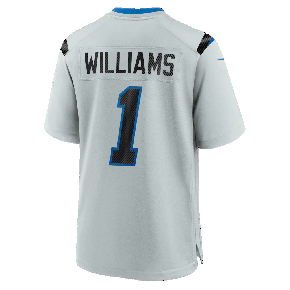 D.Lions #1 Jameson Williams Silver 2026 Rivalries Collection Game Jersey Tomch