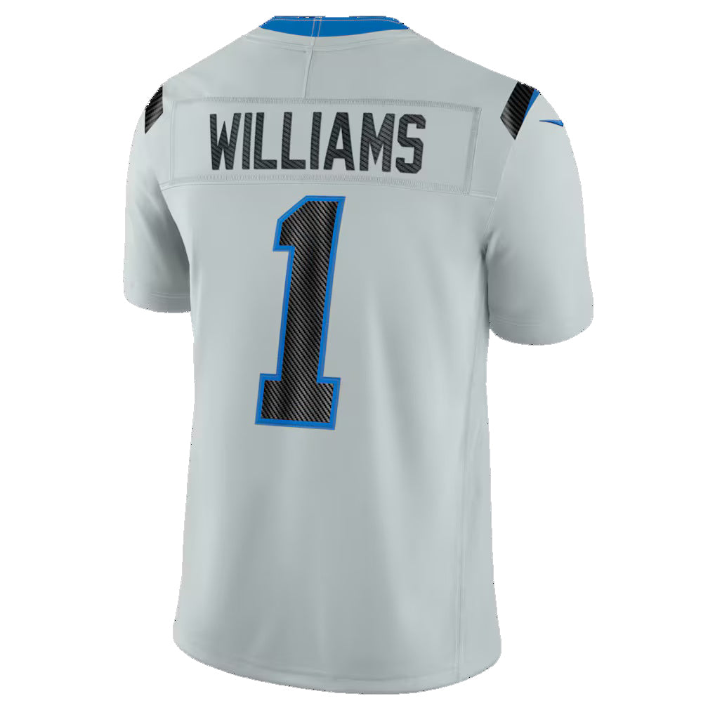 D.Lions #1 Jameson Williams Silver 2026 Rivalries Collection Stitched Limited Jersey Tomch