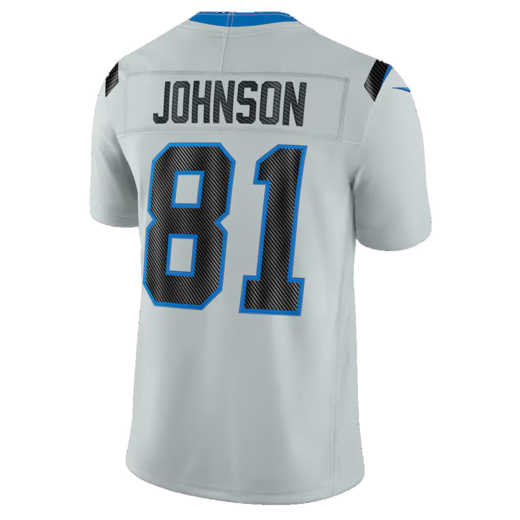 D.Lions #81 Calvin Johnson Silver 2026 Rivalries Collection Stitched Limited Jersey Tomch