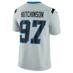 D.Lions #97 Aidan Hutchinson Silver 2026 Rivalries Collection Stitched Limited Jersey Tomch