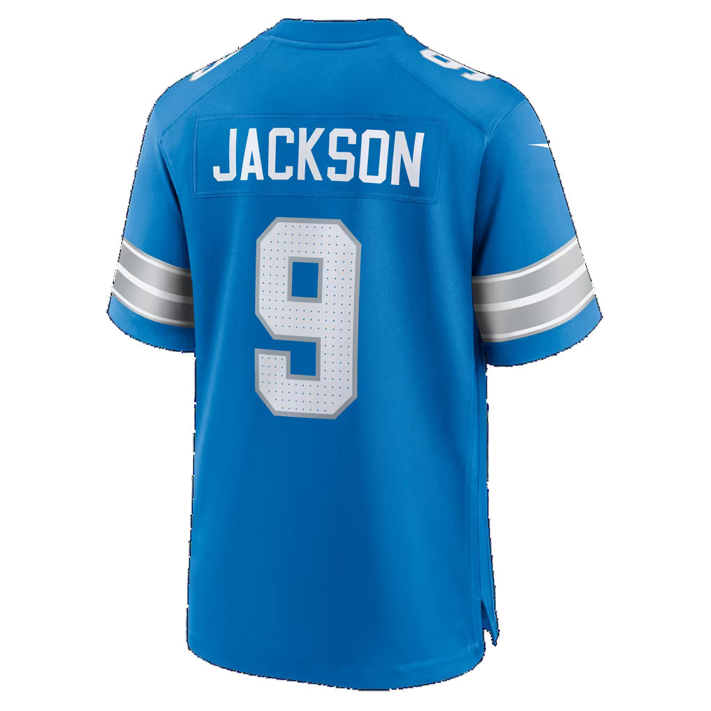 D.Lions #9 Lucky Jackson Blue Team Game Football jersey Tomch
