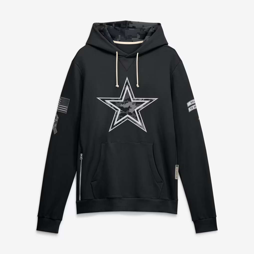 D.Cowboys 2026 Salute To Service Club Pullover Hoodie Cheap sale Birthday and Christmas gifts Stitched American Football jersey Tomch