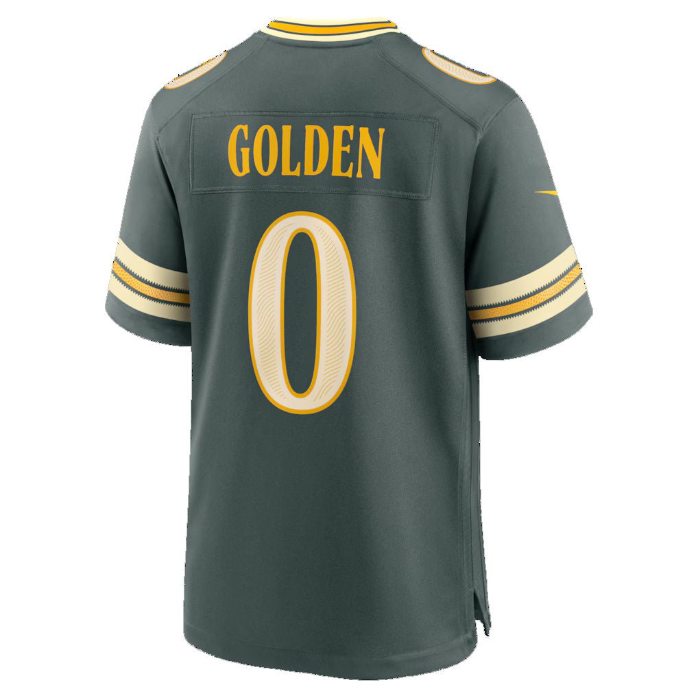 GB.Packers #0 Matthew Golden Green 2026 Rivalries Collection Game Jersey Tomch